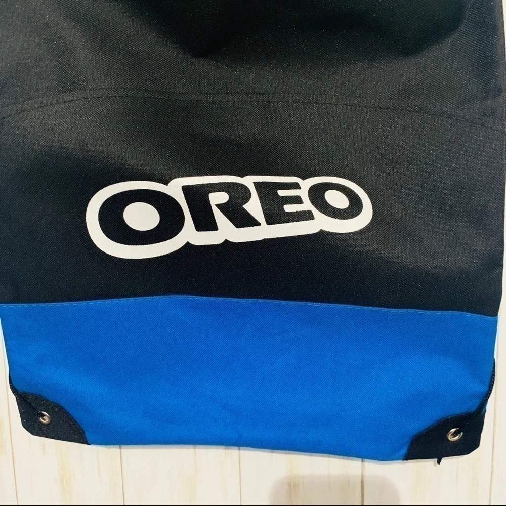 LARGE Oreo Bag pack Black and Blue